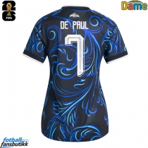 Argentina Rodrigo De Paul #7 Bortedrakt Dame VM 2026 Kortermet